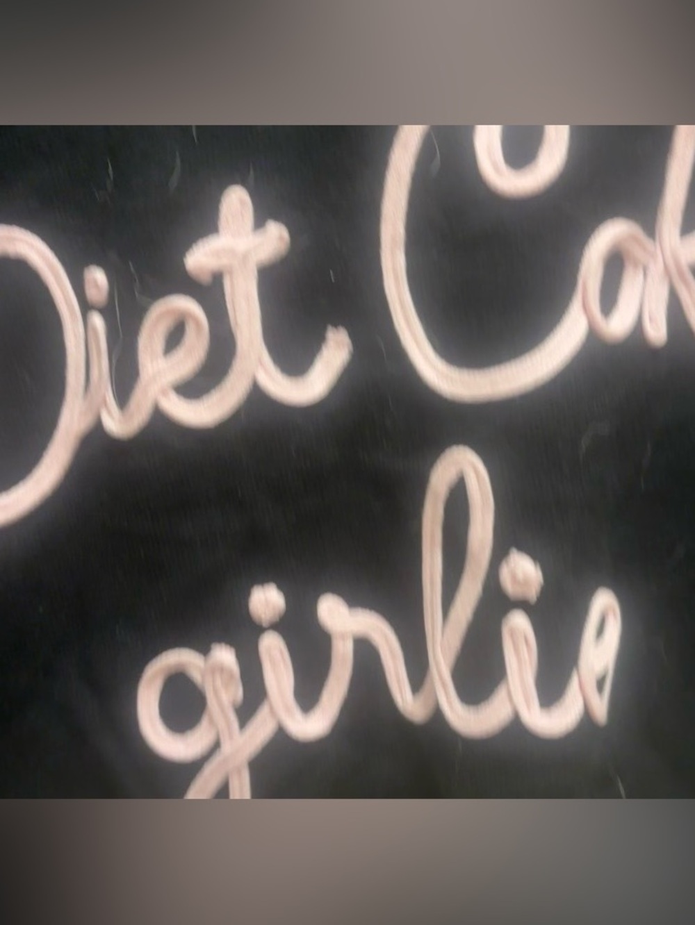 Women's Diet Coke Girlie Graphic Cardigan XXL